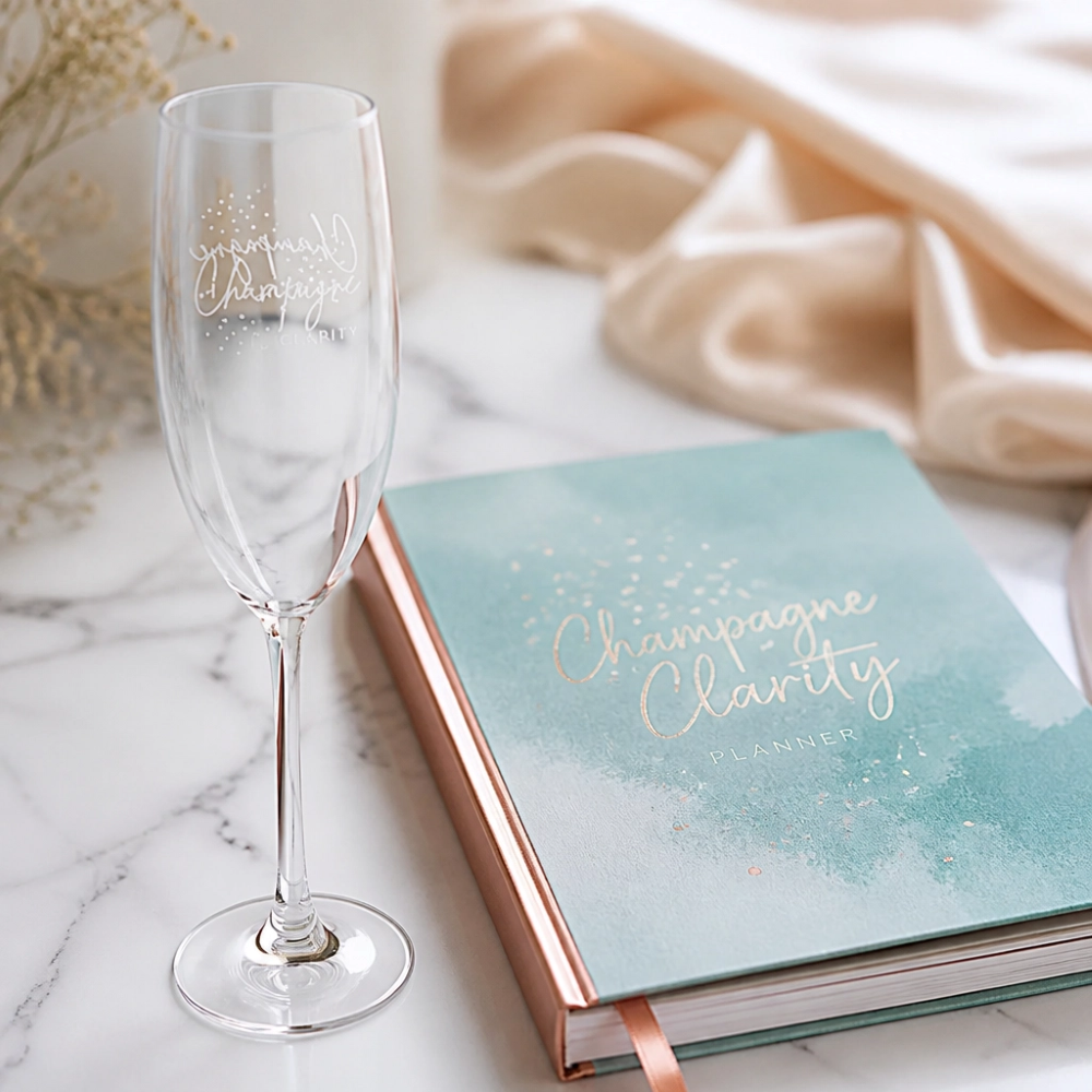 Champagne Clarity leadership mindset and executive coaching for leaders.