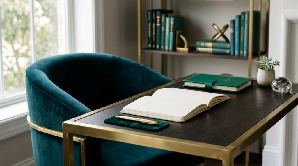 High-end workspace for strategic leadership consulting and planning.